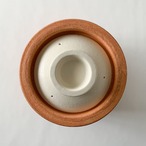炊飯鍋 1〜5合炊き 直火専用 Circle Rice Pot ホワイト  L  信楽焼