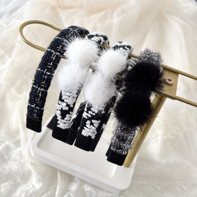 【カチューシャB.C.D】Couture Headband