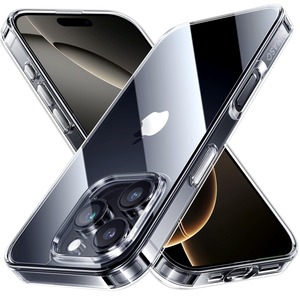 【特価処分】NIMASO iPhone 16 Pro 用 ケース クリア 黄変防止 耐衝撃 米軍MIL規格 SGS認証 PC背面 いPhone 16 Pro 対応 傷つけ防止 超薄型 軽量 ワイヤレス充電対応 ストラップホール付き アイフォン 16 プロ 対応 (6.3インチ)スマホケース(氷星シリーズ)クリア NSC24G1468