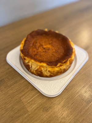 オーガニック　バスク・チーズケーキ　グルテンフリー
