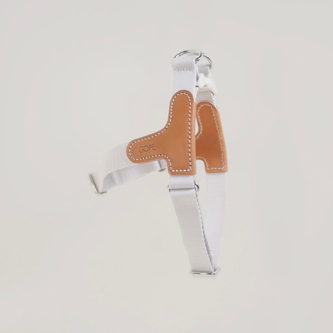 【即納】GOPE Picture Dog Harness｜Tan × Ivory - 6