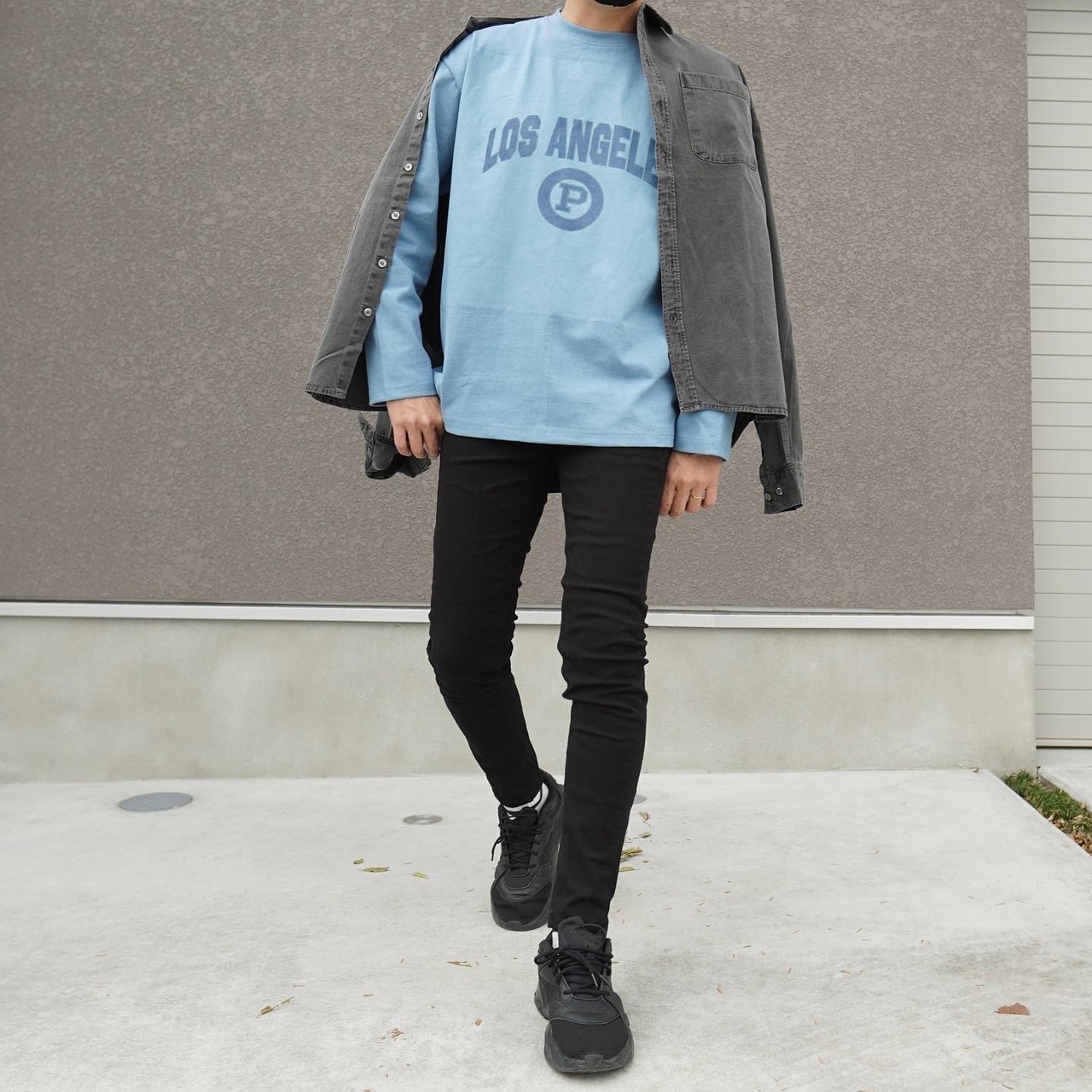 Vintage  Logo CS【unisex】／ブルー