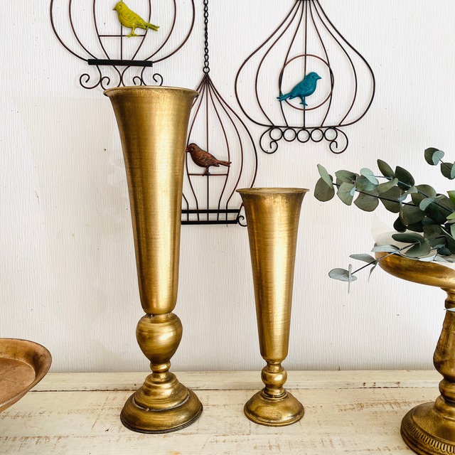 真鍮製のフラワースタンド　Lサイズ