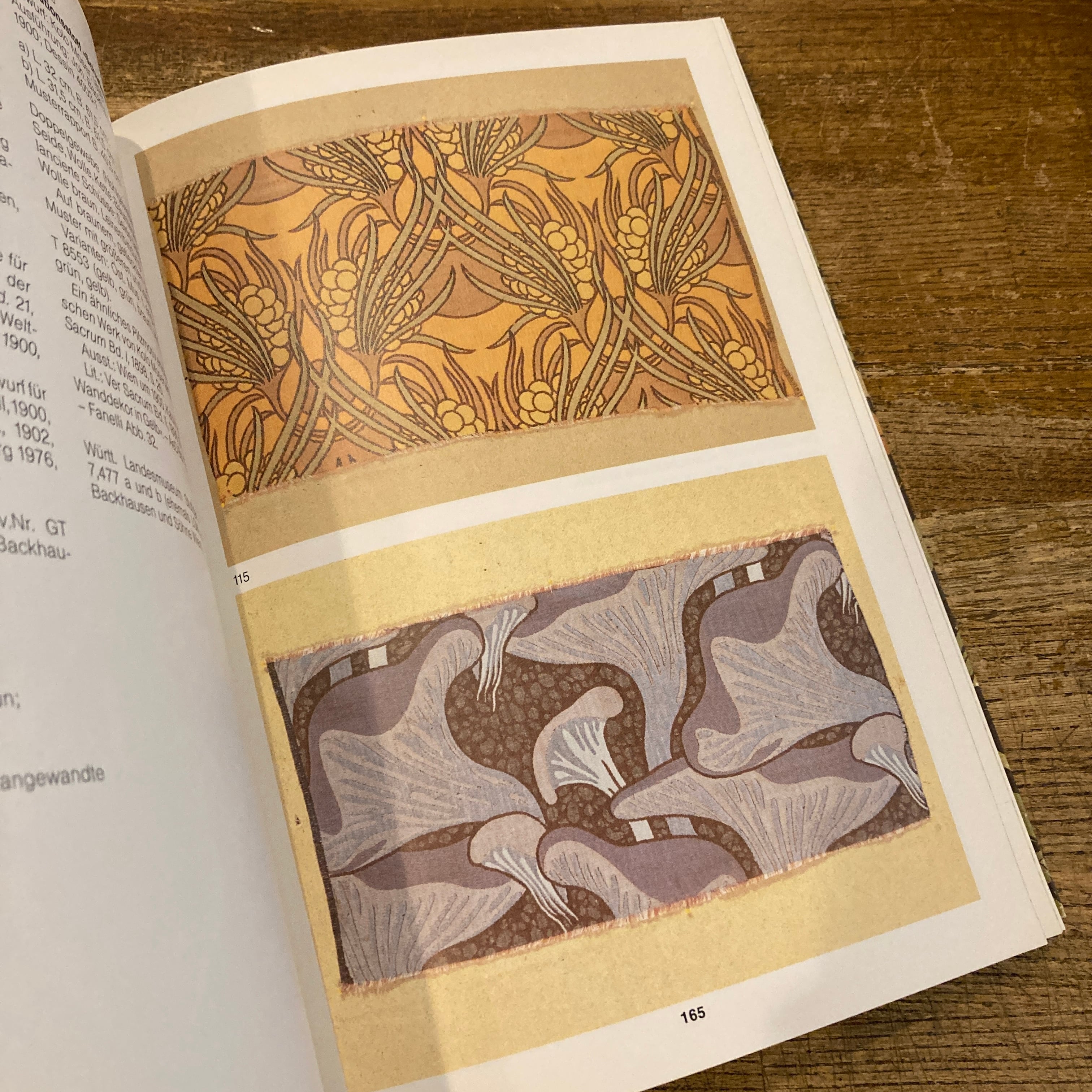 ART NOUVEAU TEXTIL-DEKOR UM 1900 | 百年