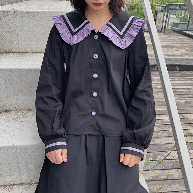 セーラー セットアップ 上下セット かわいい コスプレ ハロウィン 制服 ゆめかわ やみかわ 133