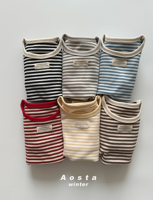 [即納M/L]≪Aosta≫Modern tee blue 33