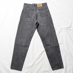 32×30 Levi’s 550 USA 黒タブ 92年 サルファーブラックデニムパンツ リーバイス