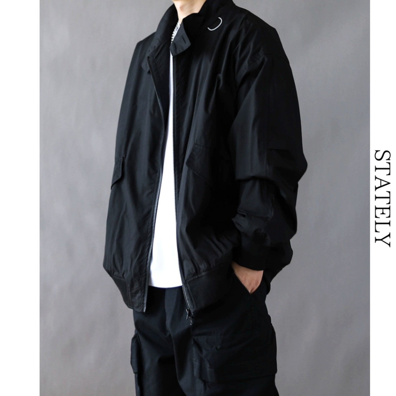 Double Zip オーバーシルエットジャケット/2color_O44・画像4