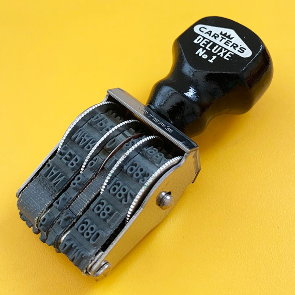 Made in USA Carter's Vintage Deluxe Stamp | HOT ORANGE