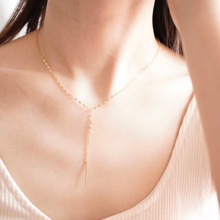 Silver 925 首元のオシャレにおすすめのロングネックレス ラヴァブルカジュアル Lovable Casual