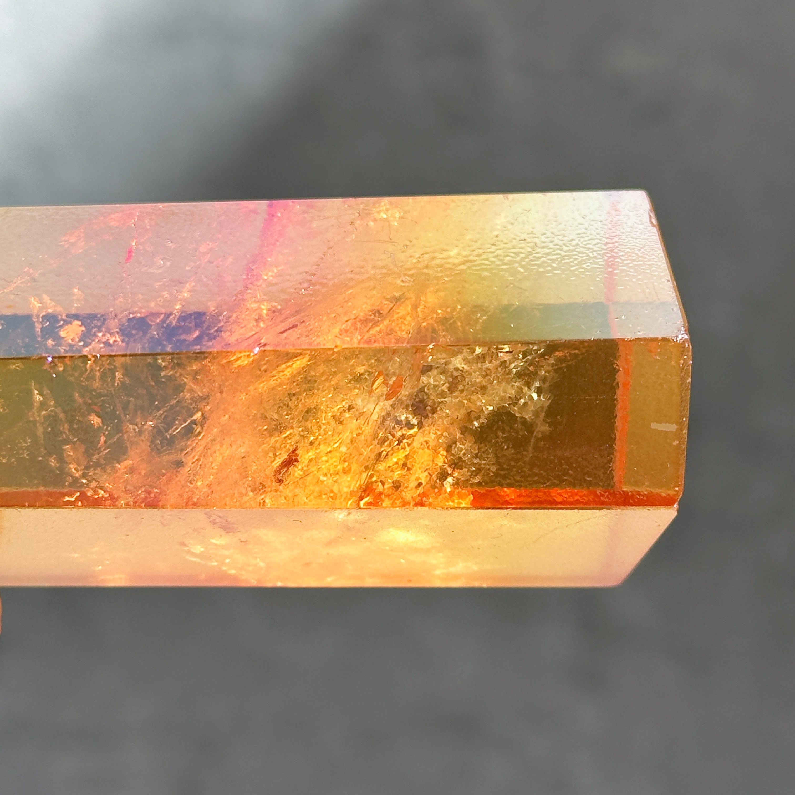 オレンジオーラクォーツ タワー32◇ Orange Aura Quartz ◇天然石