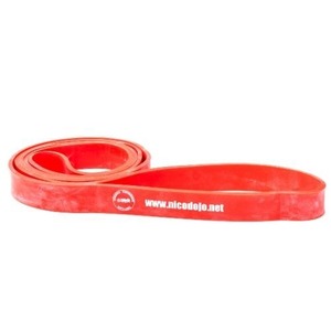 体力をつけたい方に！ Training band (tube) red トレーニングバンド　赤（幅サイズ　2.8 ㎝）