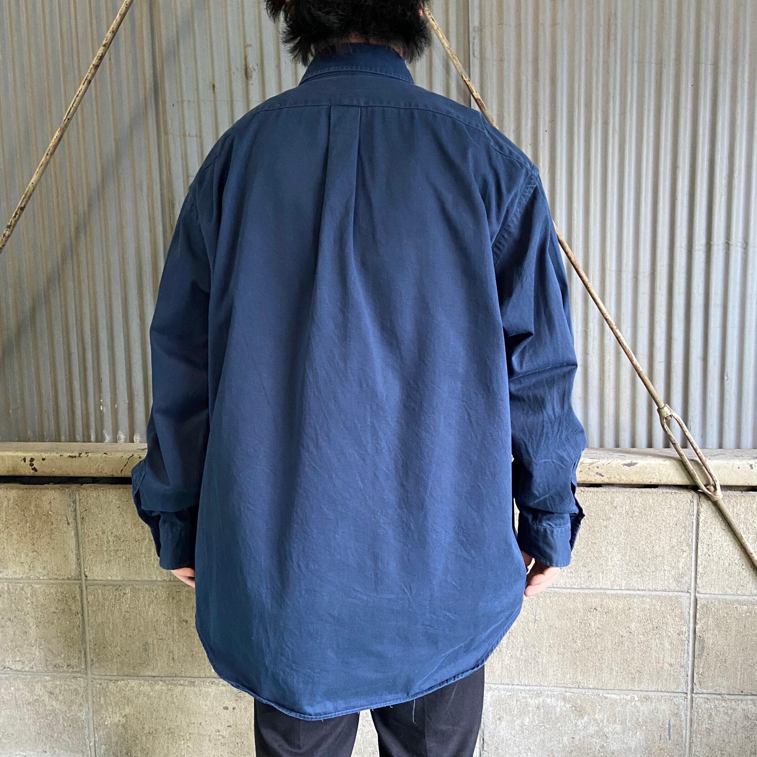 Ralph Lauren ラルフローレン BLAKE 長袖 ボタンダウンシャツ メンズXL 