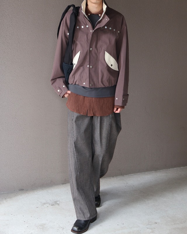 theworldisyouroyster 25ss/COCOON Windbreaker