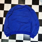 COIN HERO 刺繍スウェット 青 コインヒーロー ポケット付き