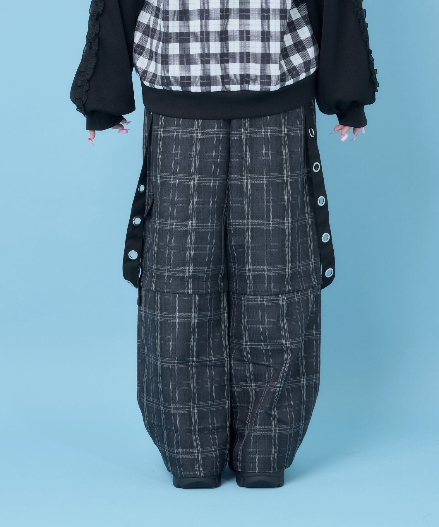 はとめベルトワイドパンツ | Hauls