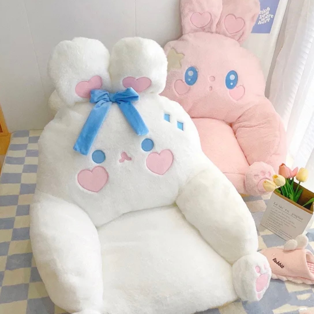 うさぎのシングルソファ｜ホワイト | moncoffret