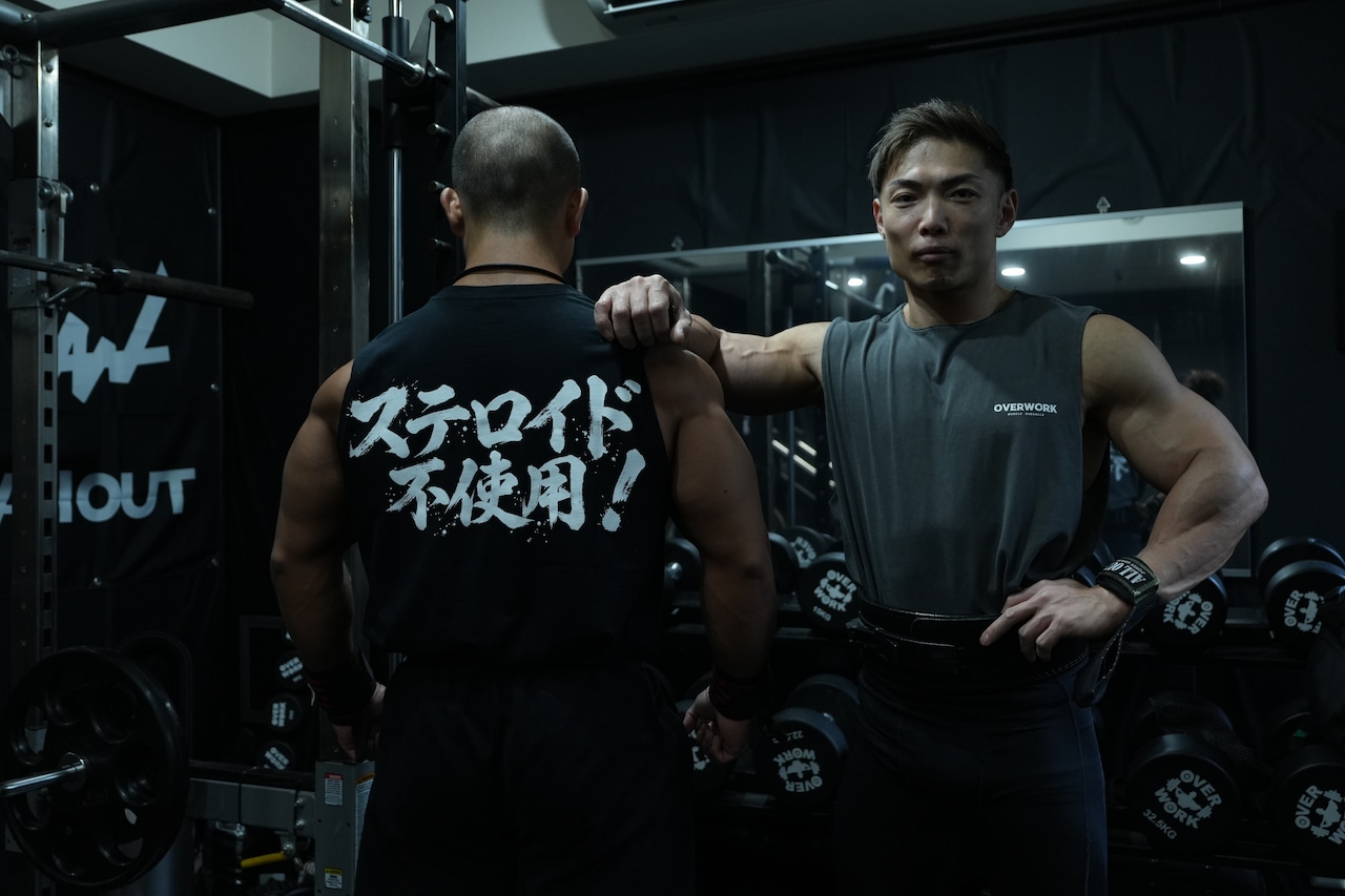 ステロイド不使用_sleeveless_BLACK/WHITE