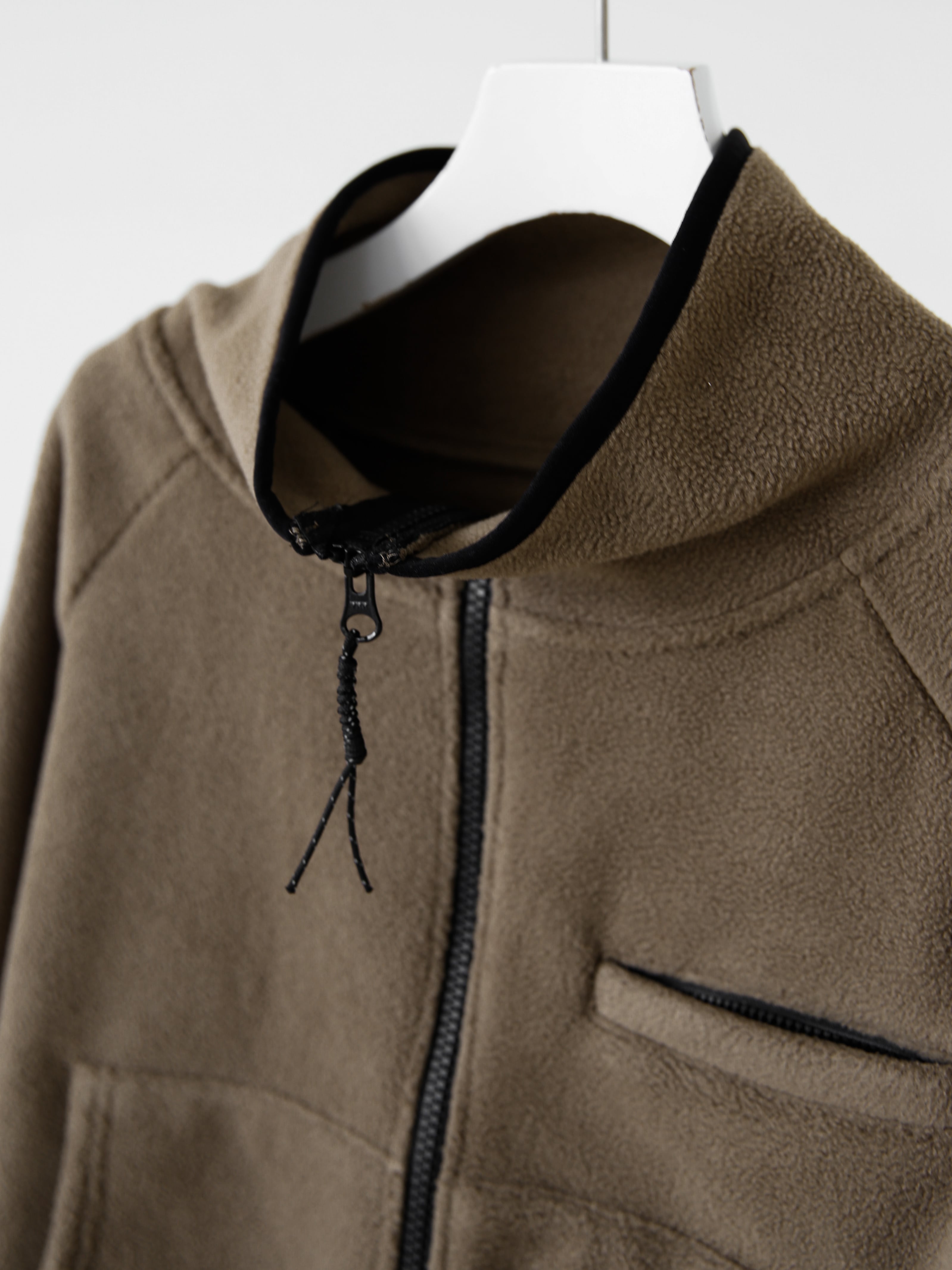 cropped full zip fleece | Katrin TOKYO