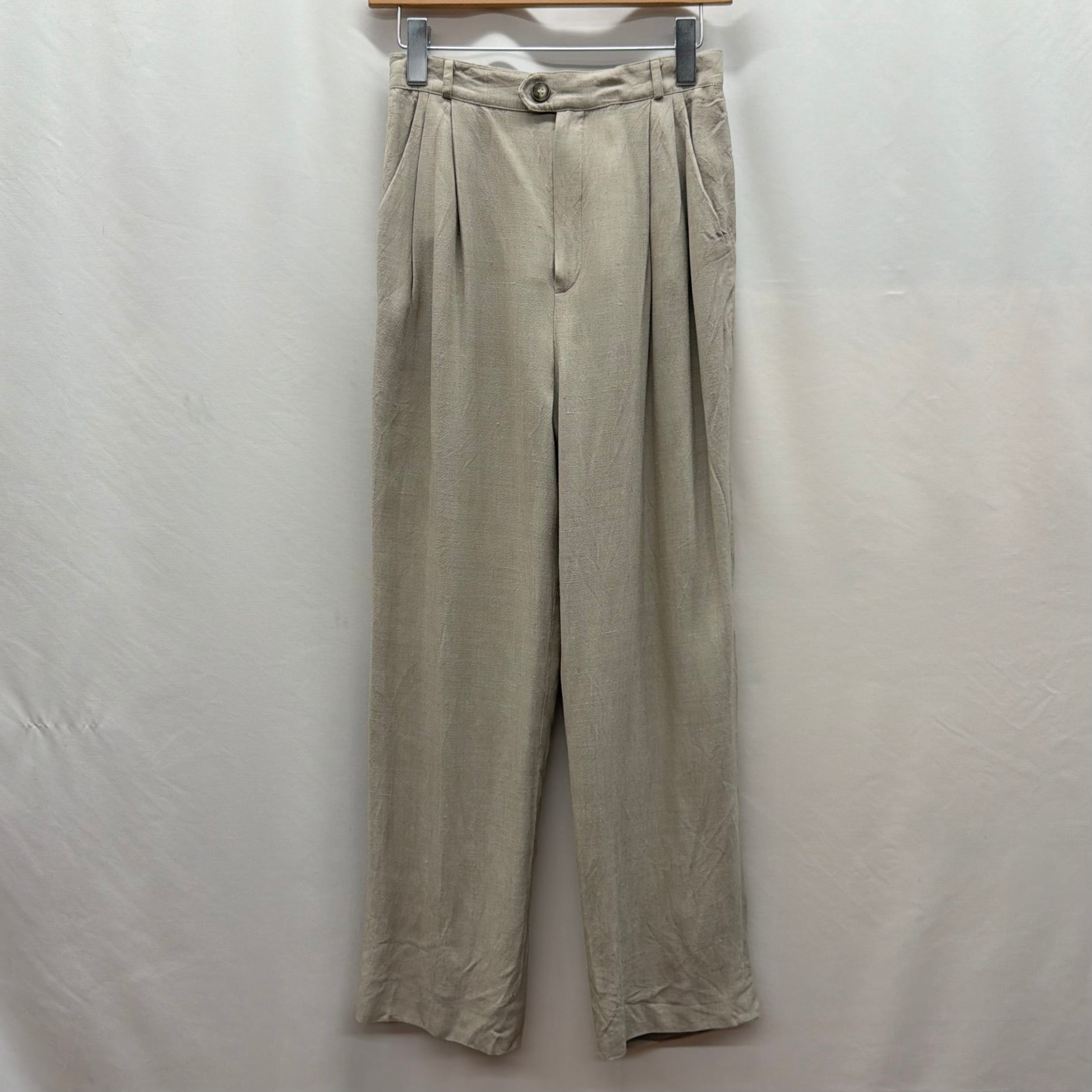 パンツ 40s vintage linen slacks VINTAGE LINEN PANTS】リネンパンツ SLACKS スラックス ⑤ | no pain