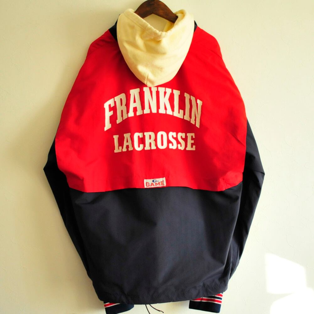 90s made in USA GAME SPORTSWEAR Anorak Bulson {90s アメリカ製 ゲームスポーツウェア アノラックブルゾン 古着 used メンズ}