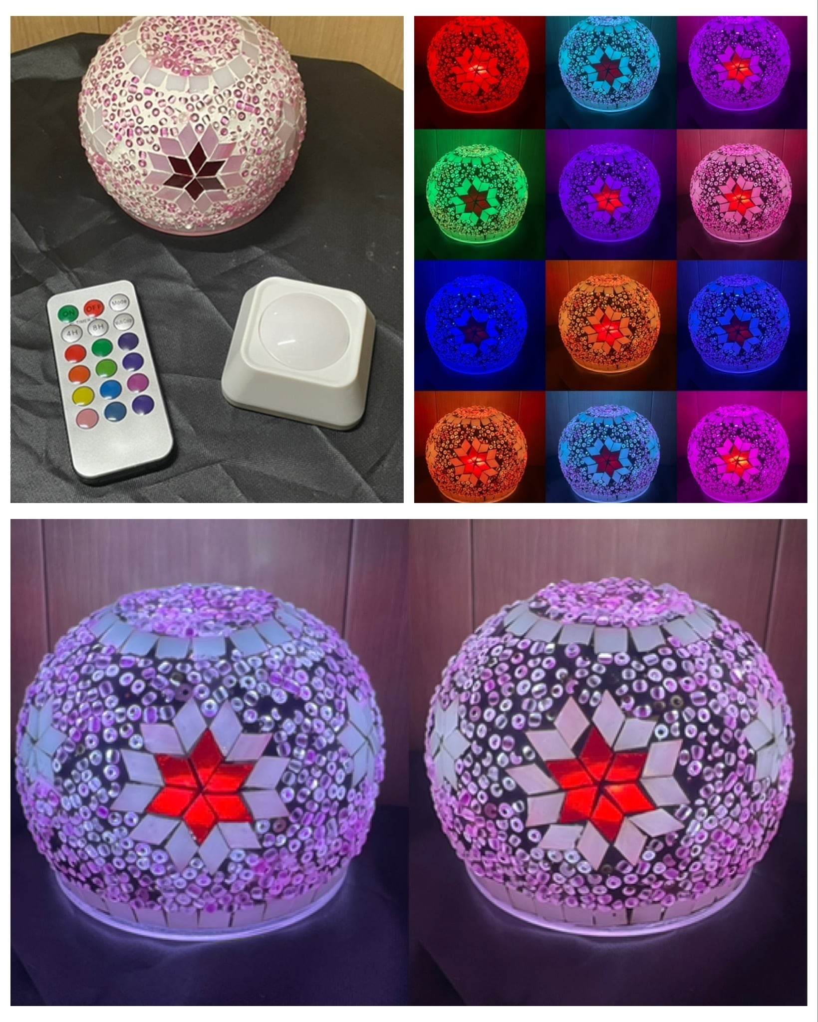 トルコ手描き陶器の飾り花瓶L オレンジ | zakurotokyo