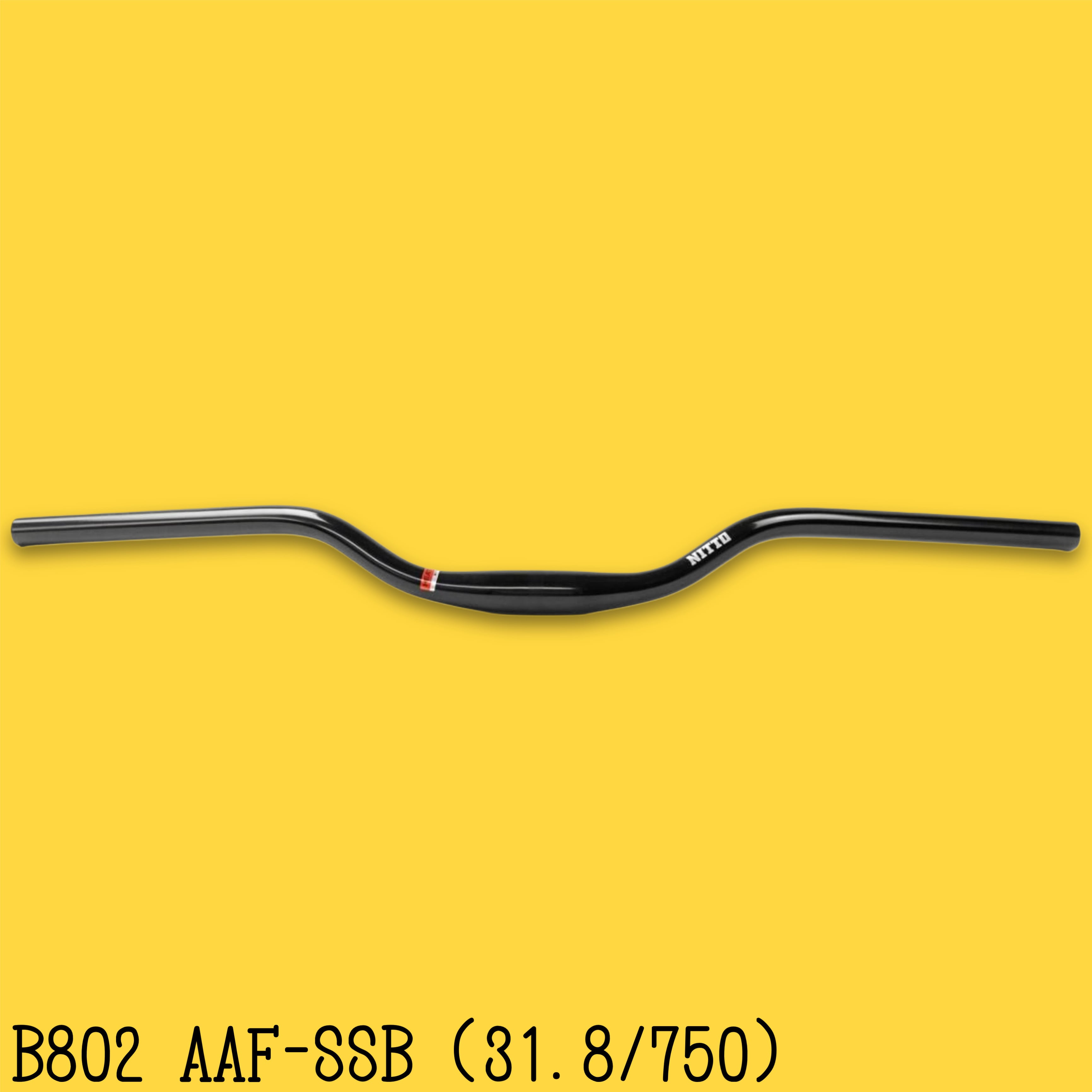 NITTO】B802 AAF-SSB RISER BAR (BLACK/31.8/750) | Humhumhug Online Shop