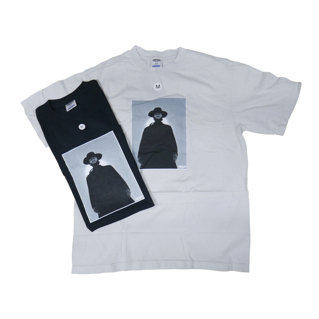【DEFCON】EASTWOOD TEE　BLACK/CEMENT