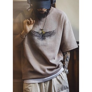 Shadow flies eagle print tee 1502