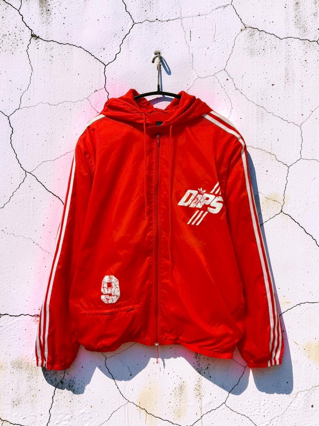 00年代 adidas アディダス Ajax Amsterdam ワンポイントロゴ プリント