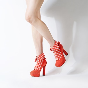 Gingham Check RED（Lady's&Men's）