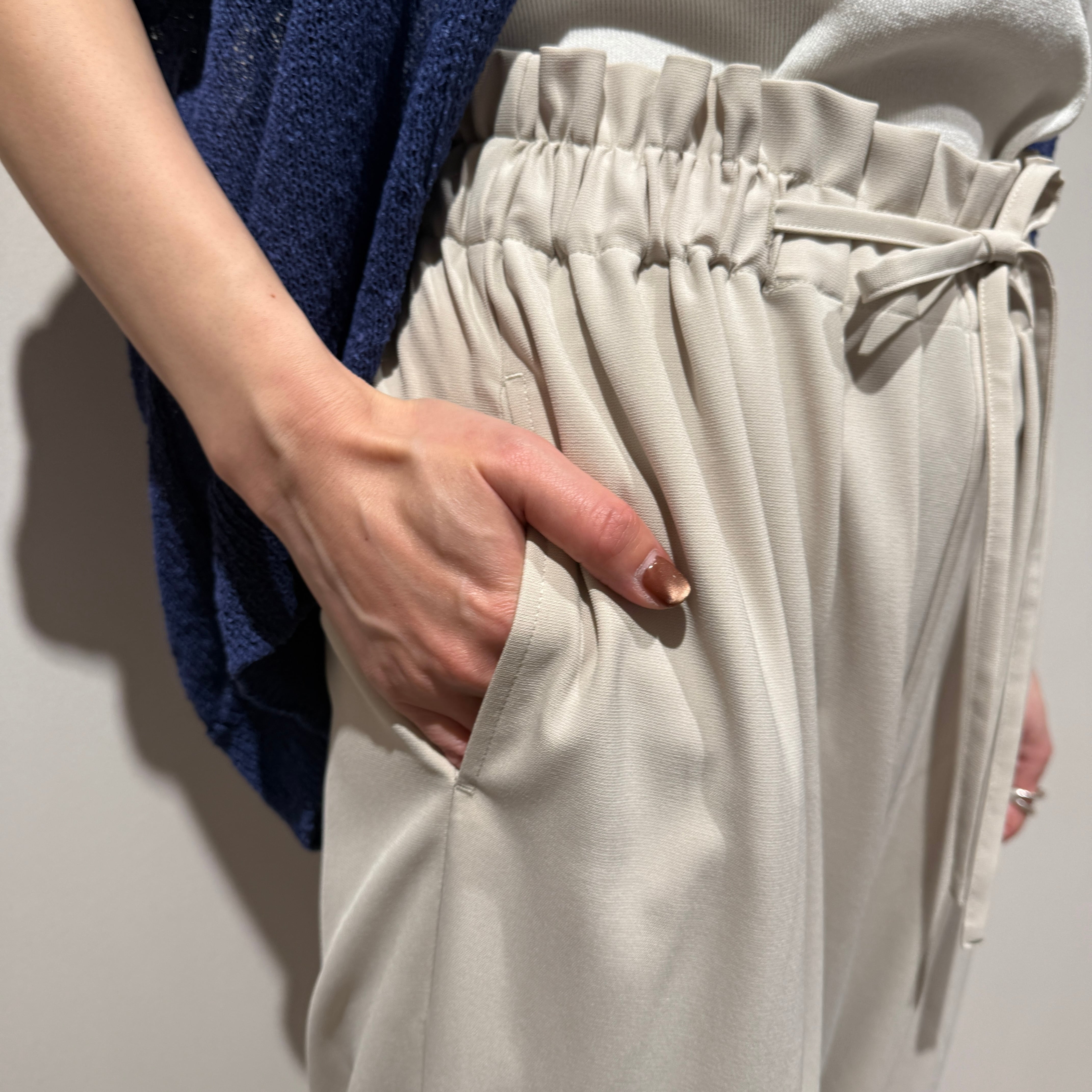 ドライタッチゆるテーパードパンツ | トワミーオンラインショップ