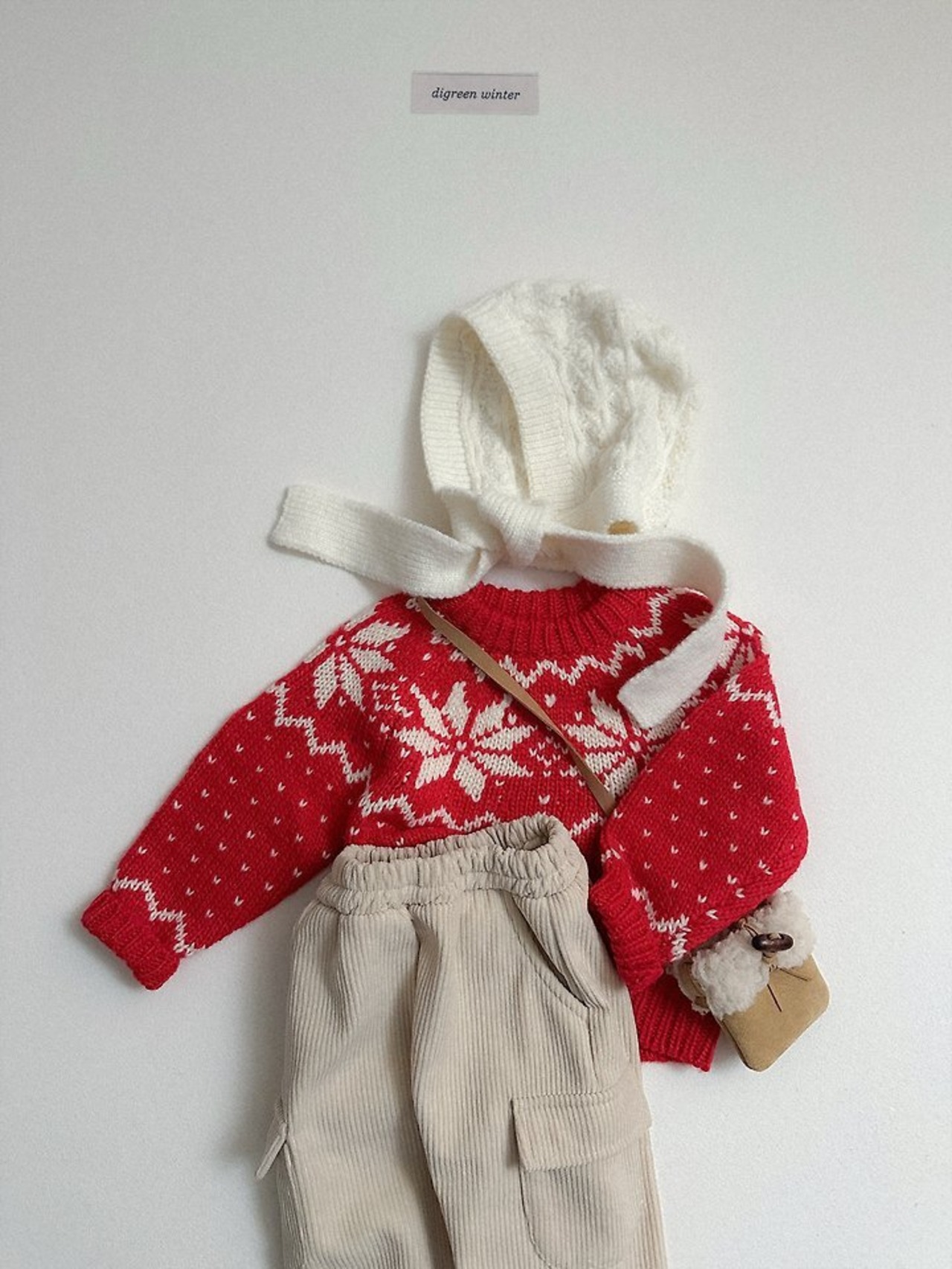 〖取寄〗韓国子供服 / 26winter / Digreen / カウチンニット / キッズ / 冬服 *S~2XL*