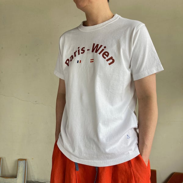 快晴堂 レディース tシャツ リバイバルロゴ 半袖UNITシャツ 【B柄 特急