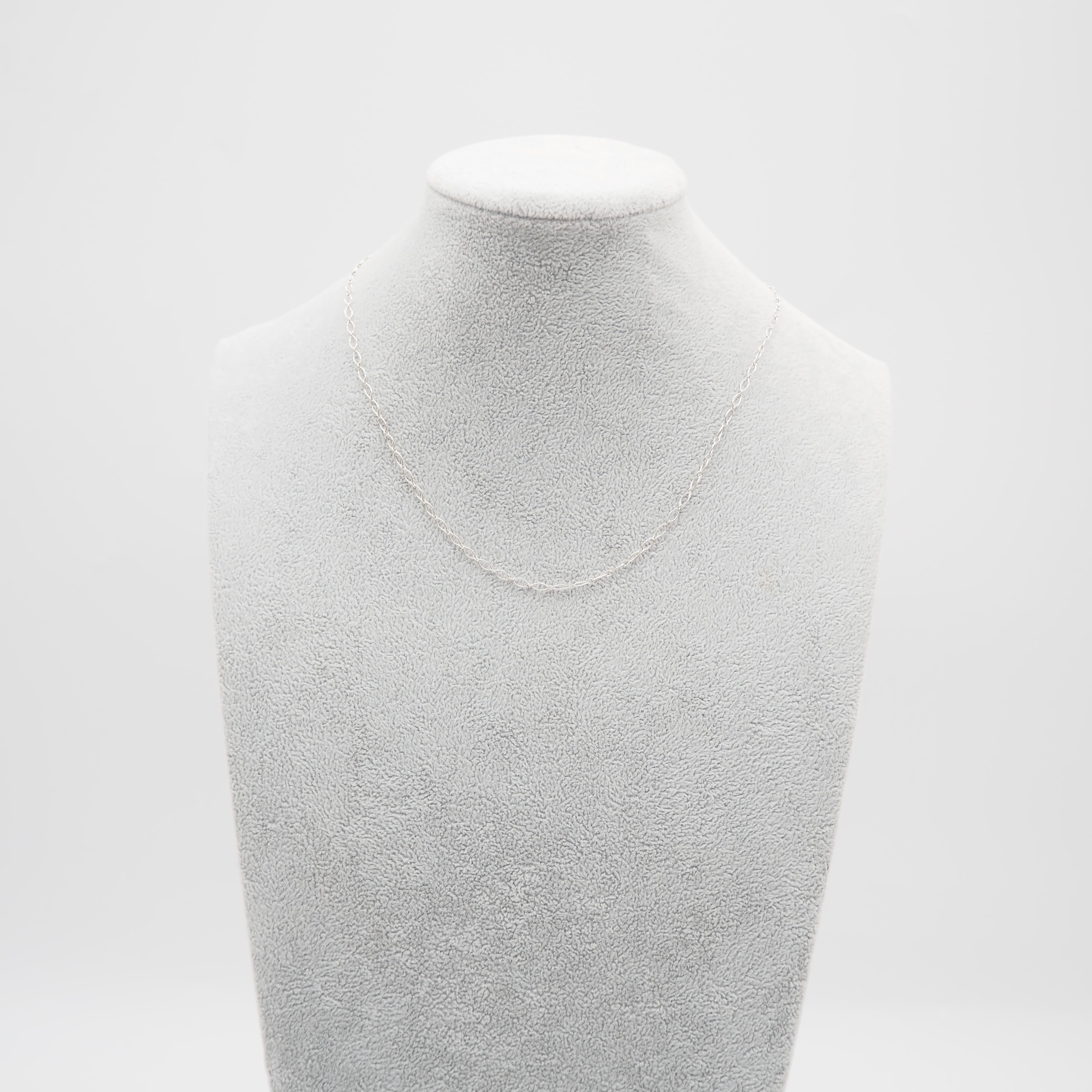 Tiffany&Co. オーバルリンクチェーンネックレス シルバー925 シルバー