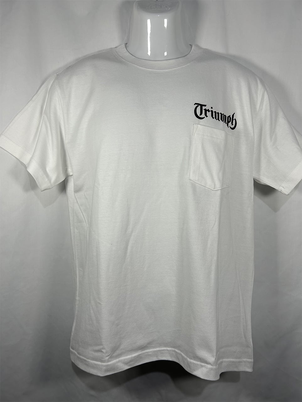 MHZ-04 MOTORHEADZ TRIUMPH ロゴポケットTシャツ 2色展開