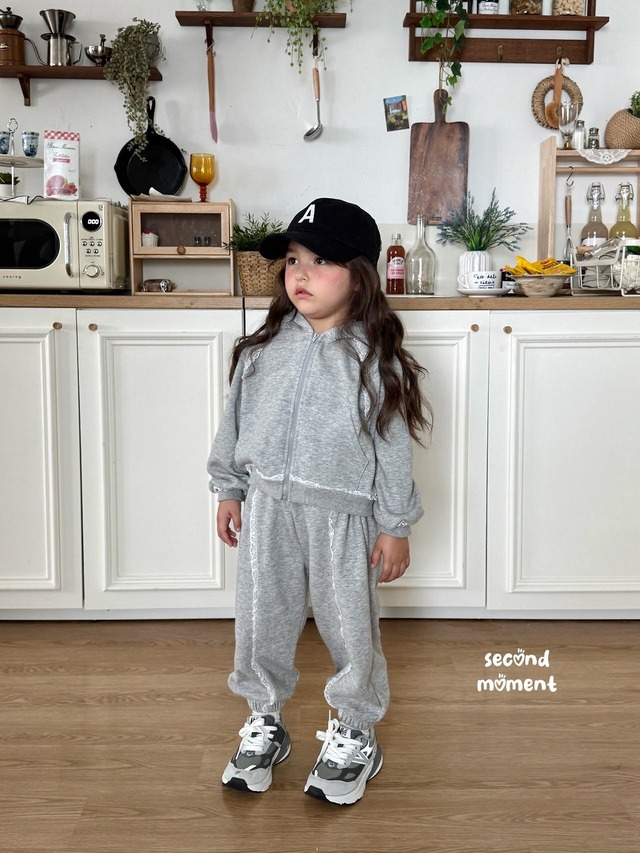 second moment［取寄］lace zelge jogger pants 26autumn