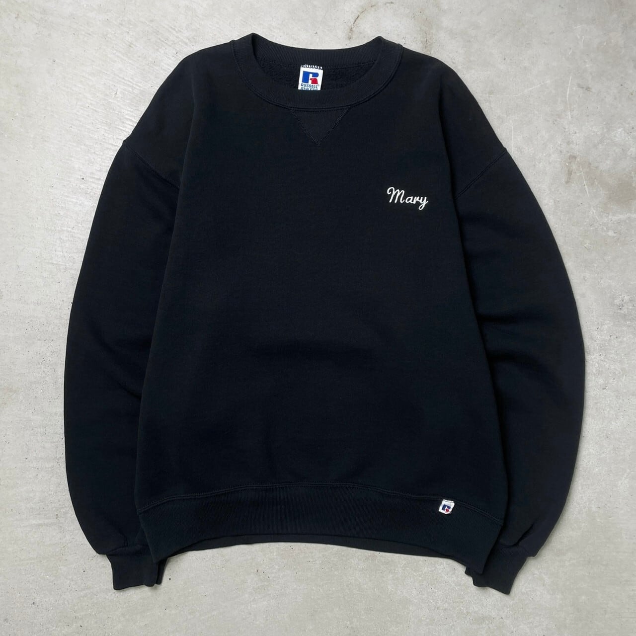 90年代 USA製 RUSSELL ATHLETIC ラッセル ワンポイント刺繍 バック