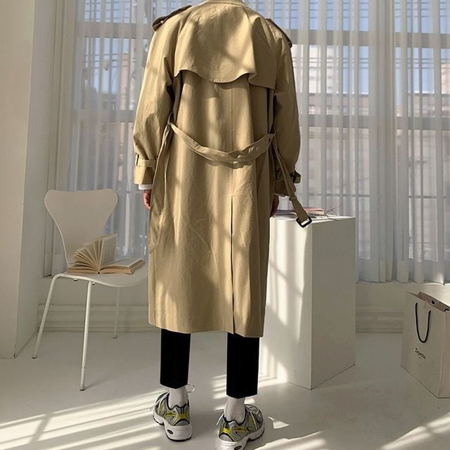 Juun.J ベージュ オーバーサイズ トレンチコート Juun.J ベージュ オーバーサイズ トレンチコート