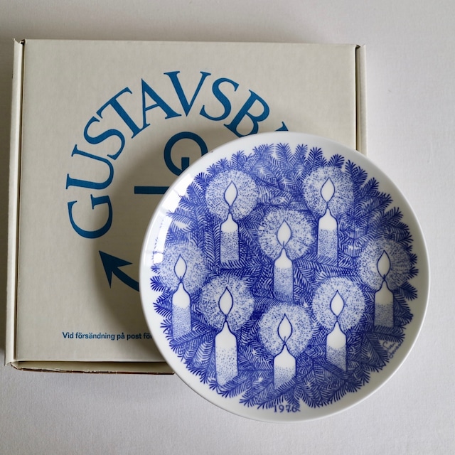 [SOLD OUT] Gustavsberg グスタフスベリ / Jultallrik クリスマス プレート 1976年