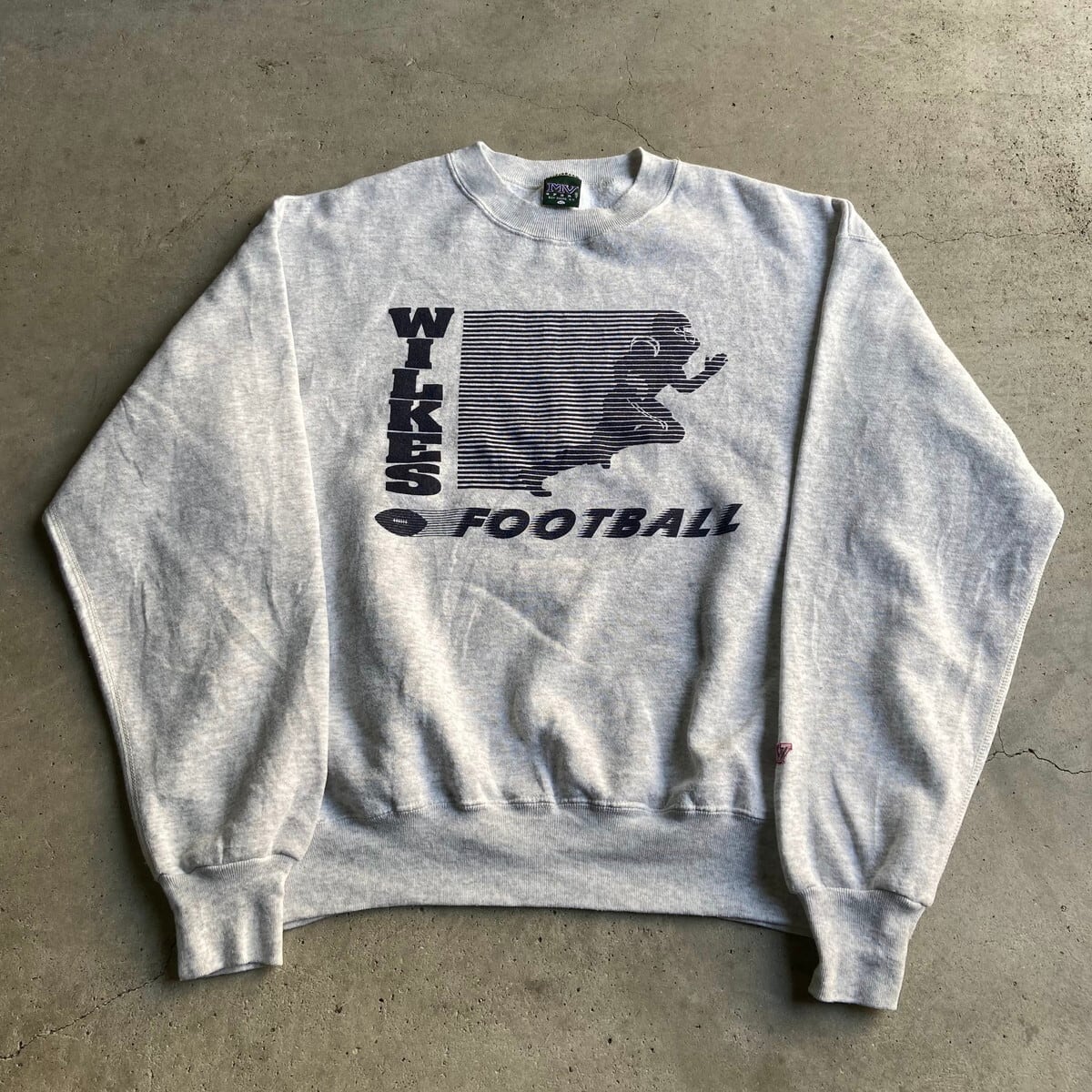 90年代 USA製 MV SPORT wilkes football カレッジチーム スウェット 