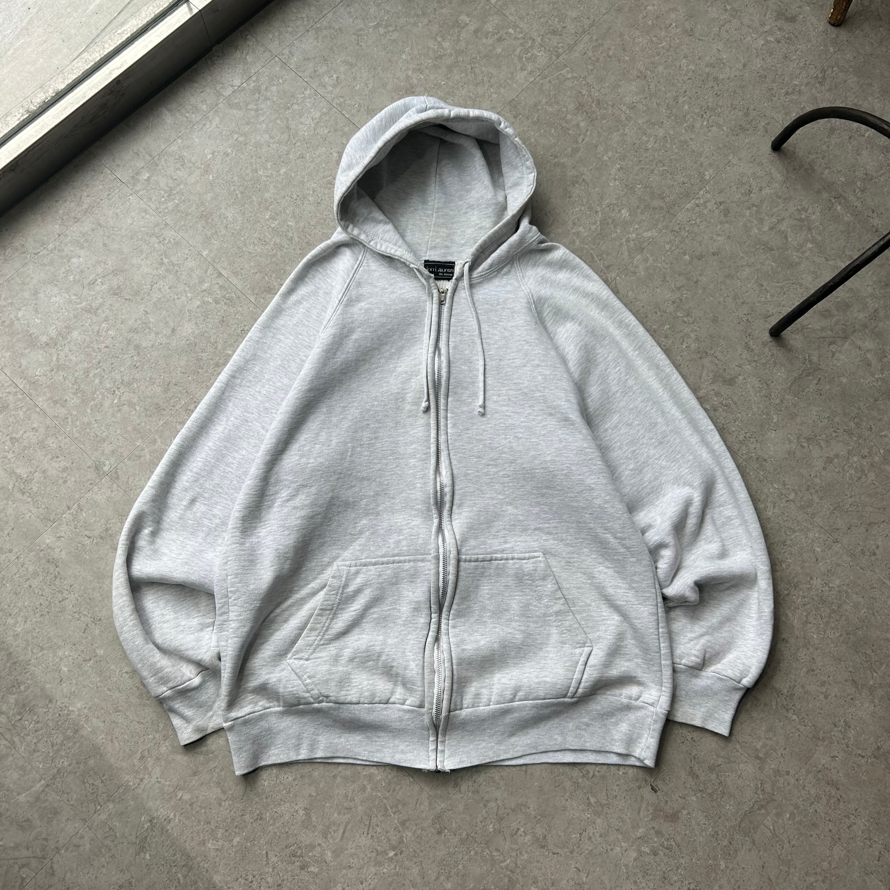 ~90s Jon Lauren "thermal" plain zip up hoodie【仙台店】
