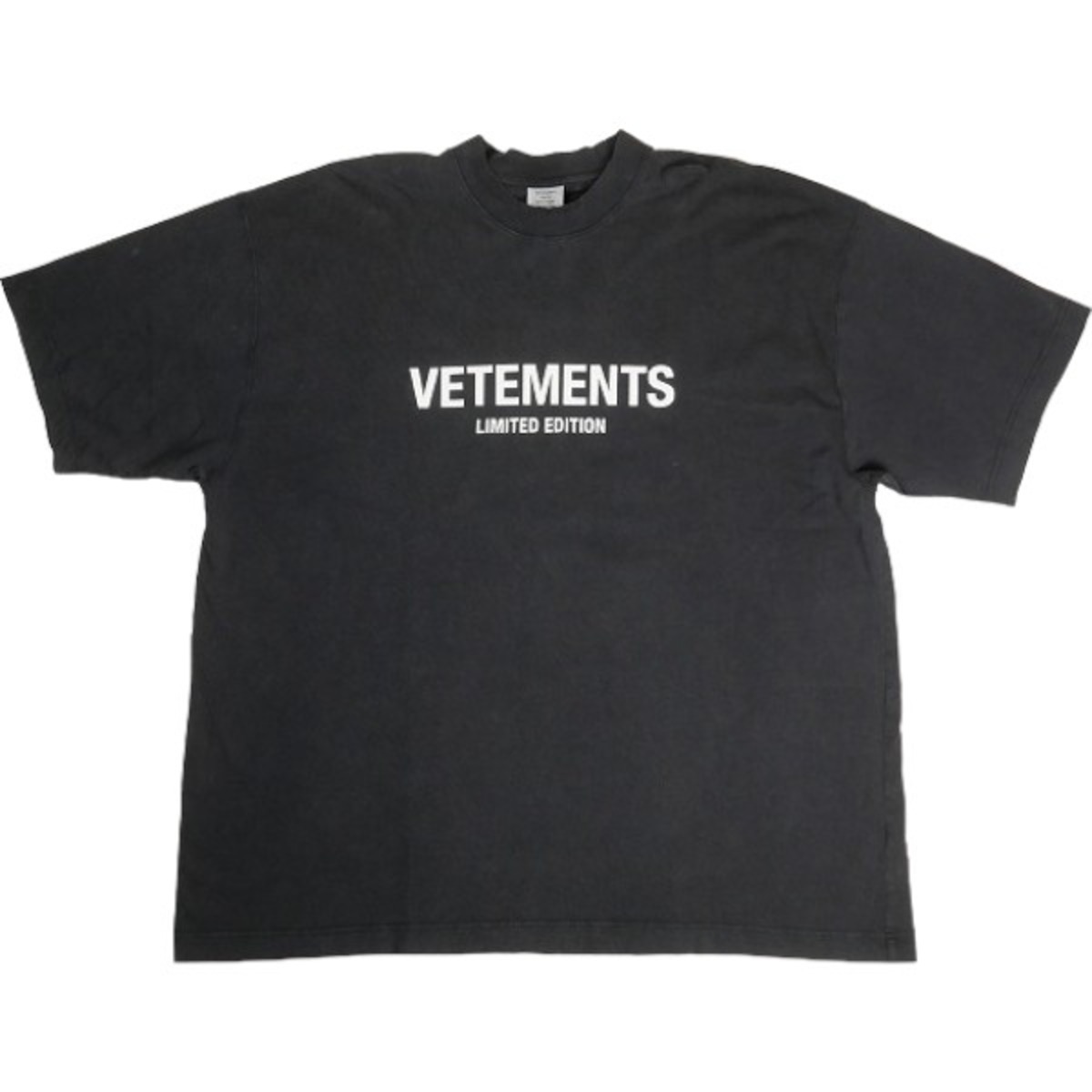 Size【L】 VETEMENTS ヴェトモン 23SS Limited Edition Logo Tee Black 