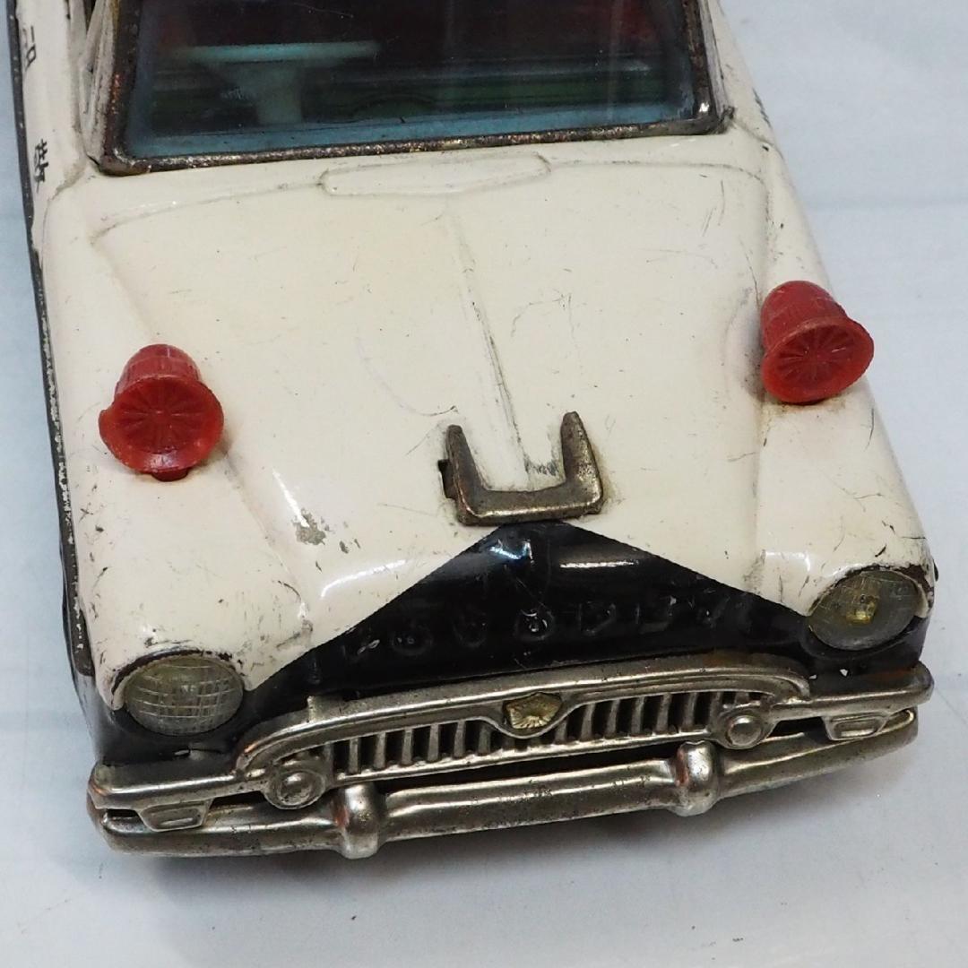 BANDAI - 萬代屋【初代トヨペット クラウン警視庁パトカー欠品有】ブリキtin car箱無 萬代屋【初代トヨペット クラウン警視庁パトカー欠品有】ブリキ