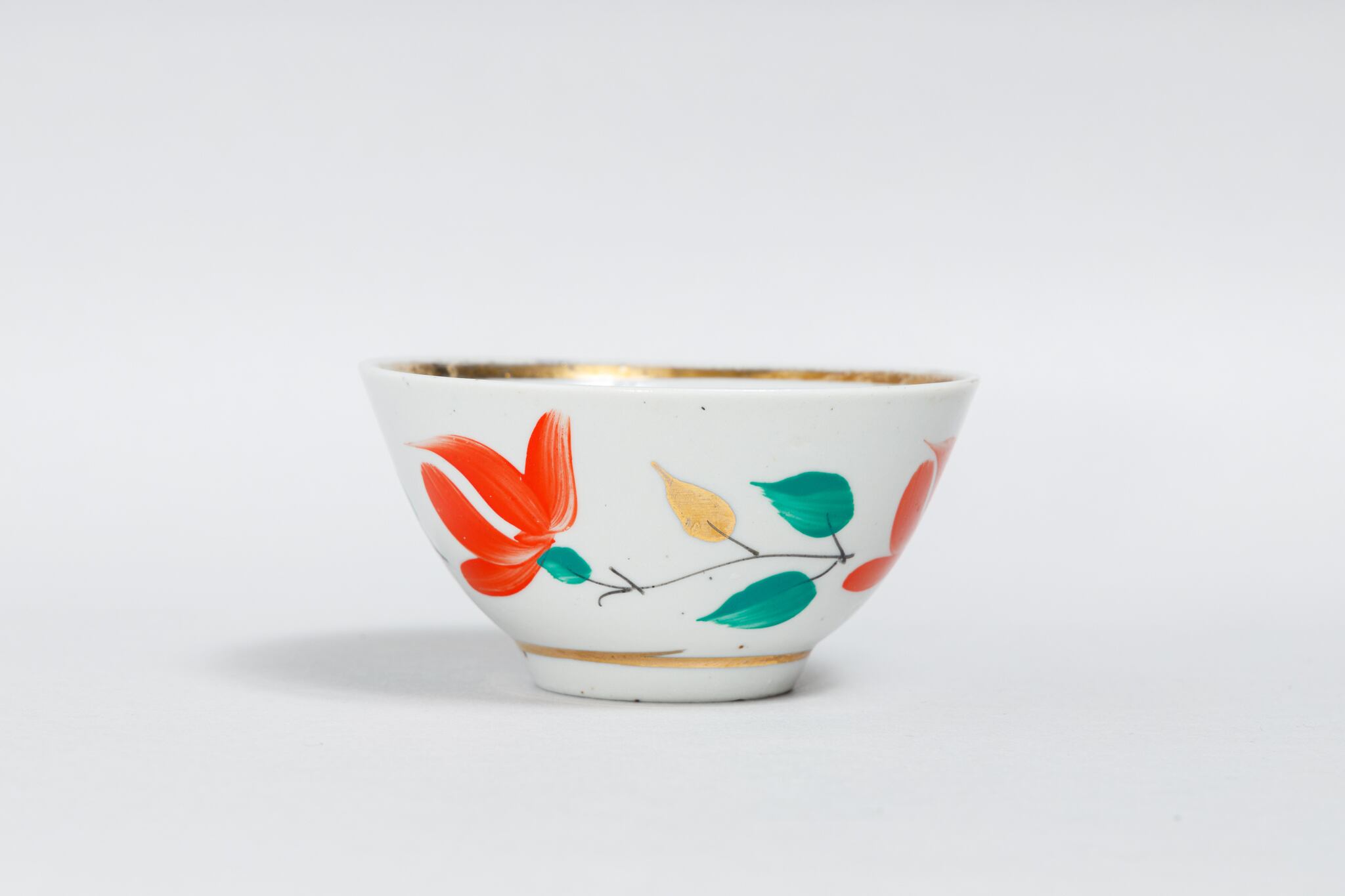 ヴィンテージ タシケント磁器工場花柄カップ 旧ソ連 0287