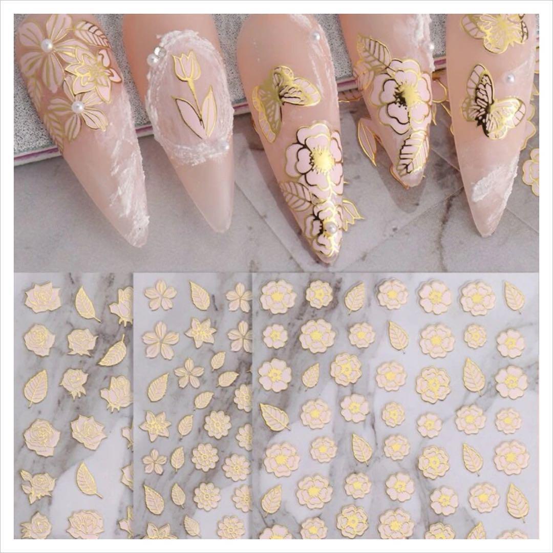 ネイルパーツ超大量❤️スワロ、シール、デコパーツ、ラメ、シェル等