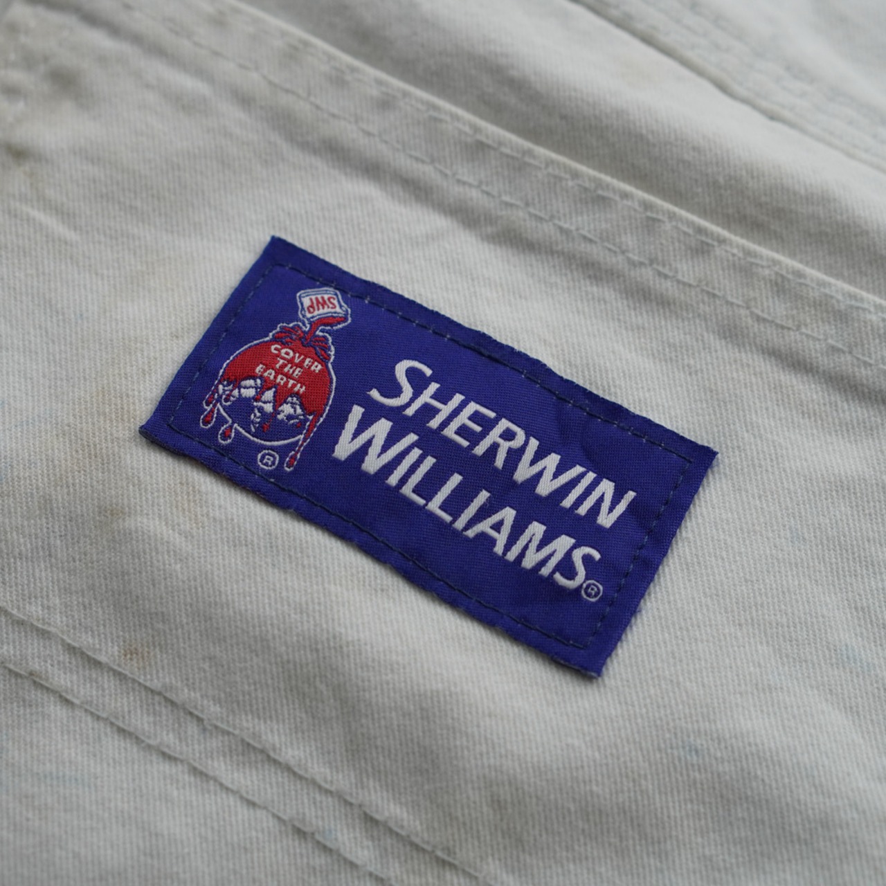 Dickies Sherwin-Williams white painter pants [W35.5L29相当] 古着 - 10