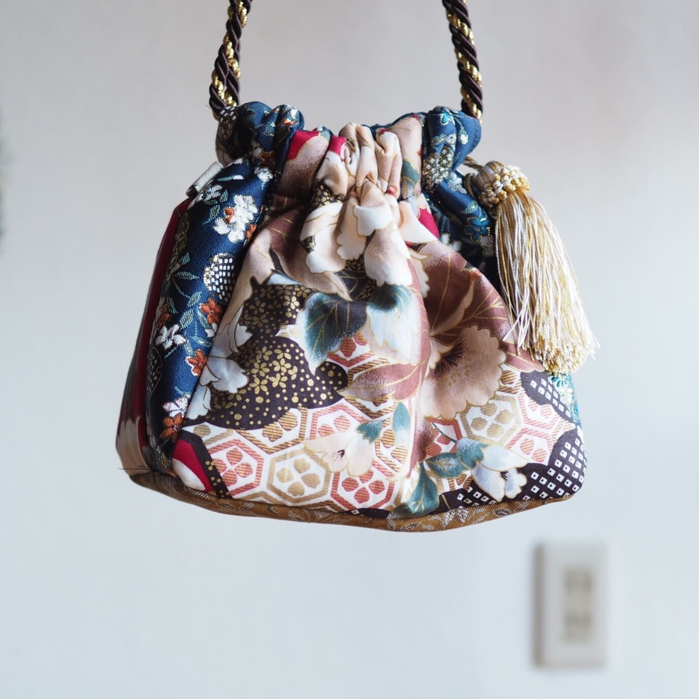Kinchaku*bag №04(one of a kind)