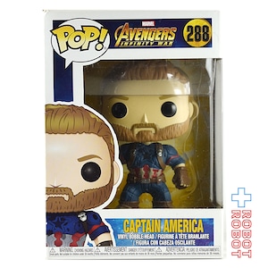 ファンコ POP! 288 アベンジャーズ インフィニティ・ウォー キャプテン・アメリカ ビニールフィギュア 開封箱入