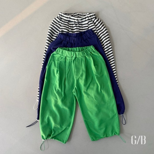 【取寄】grue baba｜windy pants｜ウィンディパンツ｜S-JL｜kids&jr｜26 spring